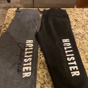HOLLISTER 2 pair Mens XXS Joggers